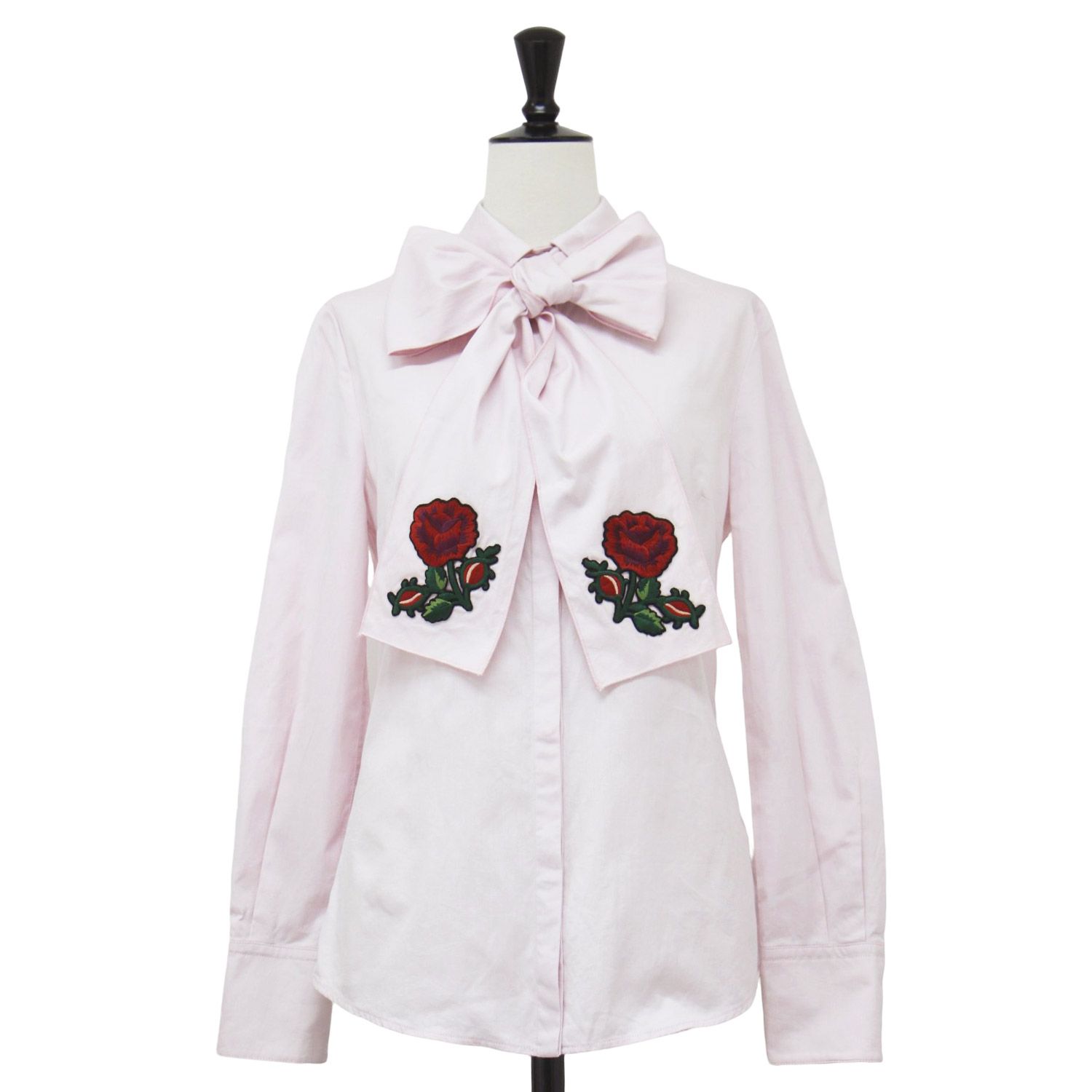 【超美品】新品未使用 GUCCI ロング シャツ ブラウス 627302 GUCCI(グッチ) 長袖シャツブラウス レディース - 443490 ZIX99