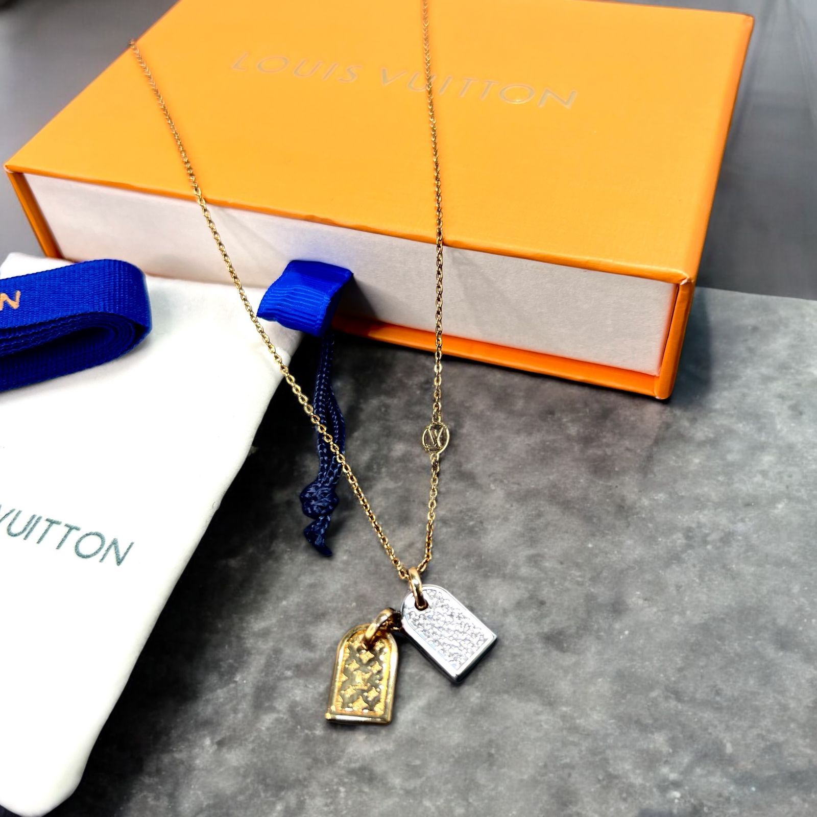 LouisVuitton コリエ・プレシャス ナノグラム ルイヴィトン LOUIS VUITTON コリエ プレシャス ナノグラム