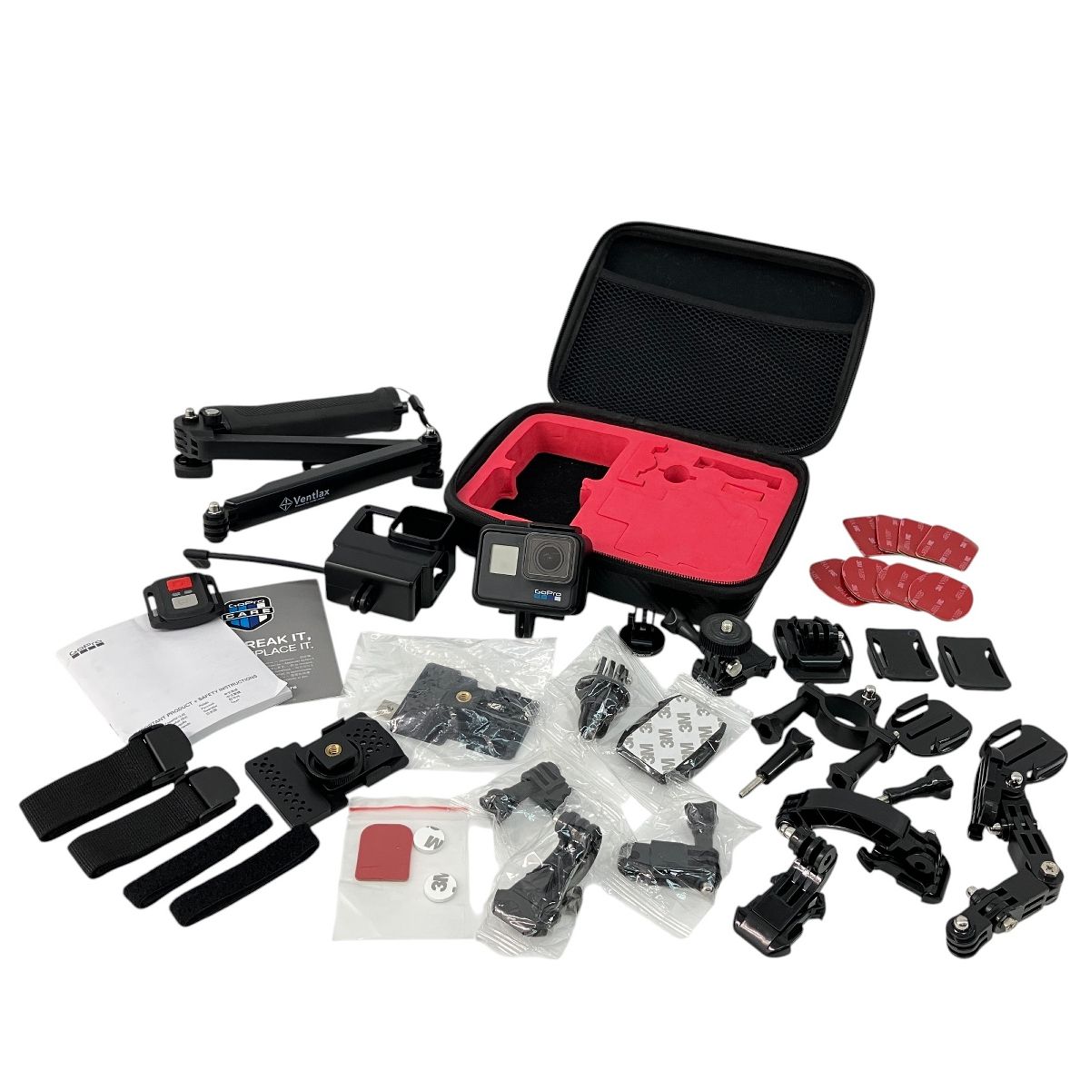 GoPro SPCH1 HERO6 アクション カメラ ウェアラブルカメラ ventlax アーム等 付属品付 ゴープロ Z9974307