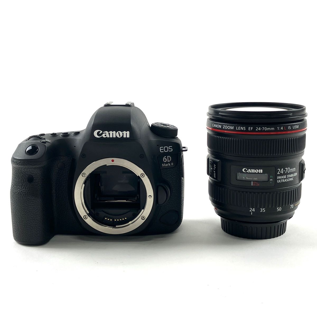 キヤノン Canon EOS 6D Mark II + EF 24-70mm F4L IS USM デジタル ...
