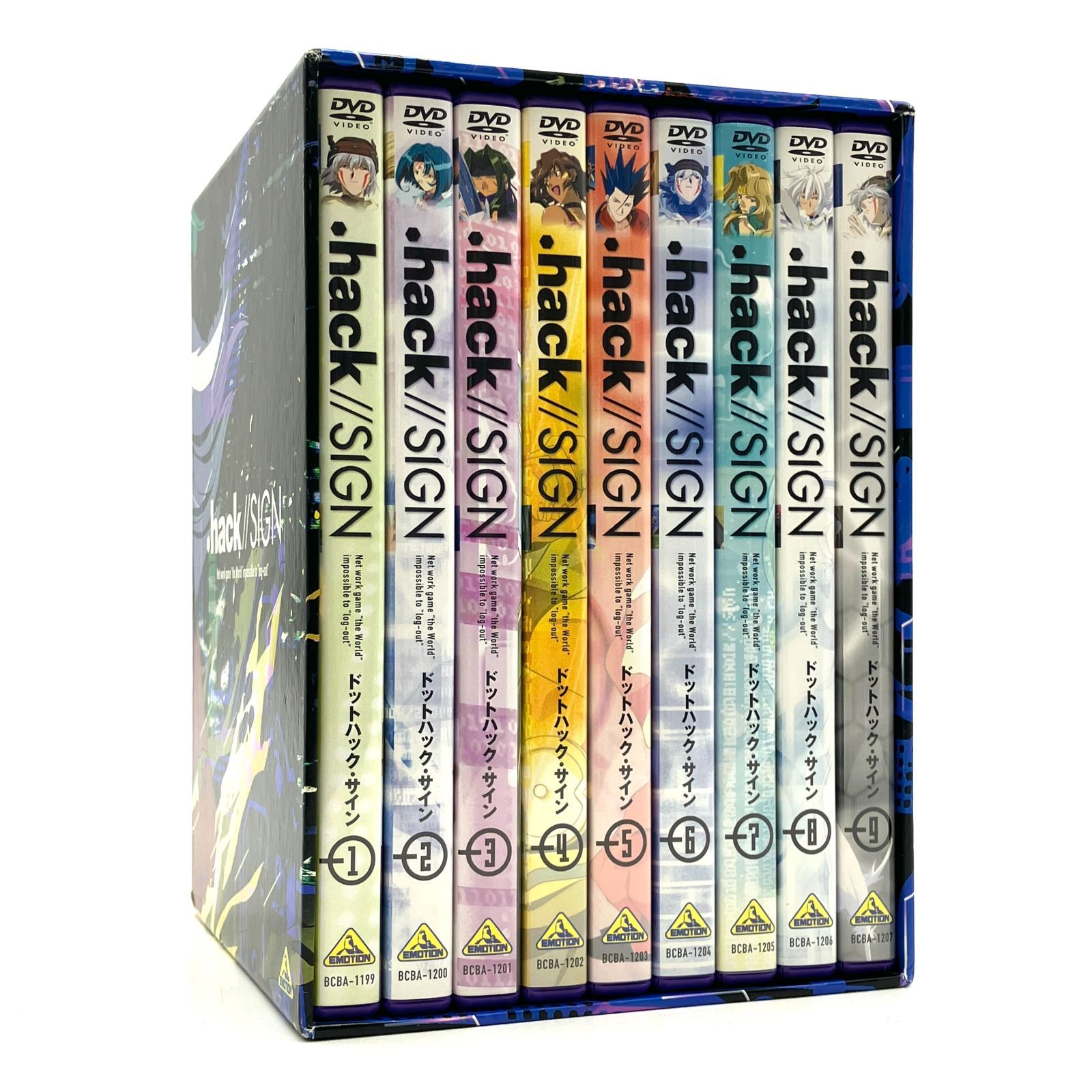 hack//SIGN DVD-BOX 全9巻セット ドットハックサイン アニメ D-3672