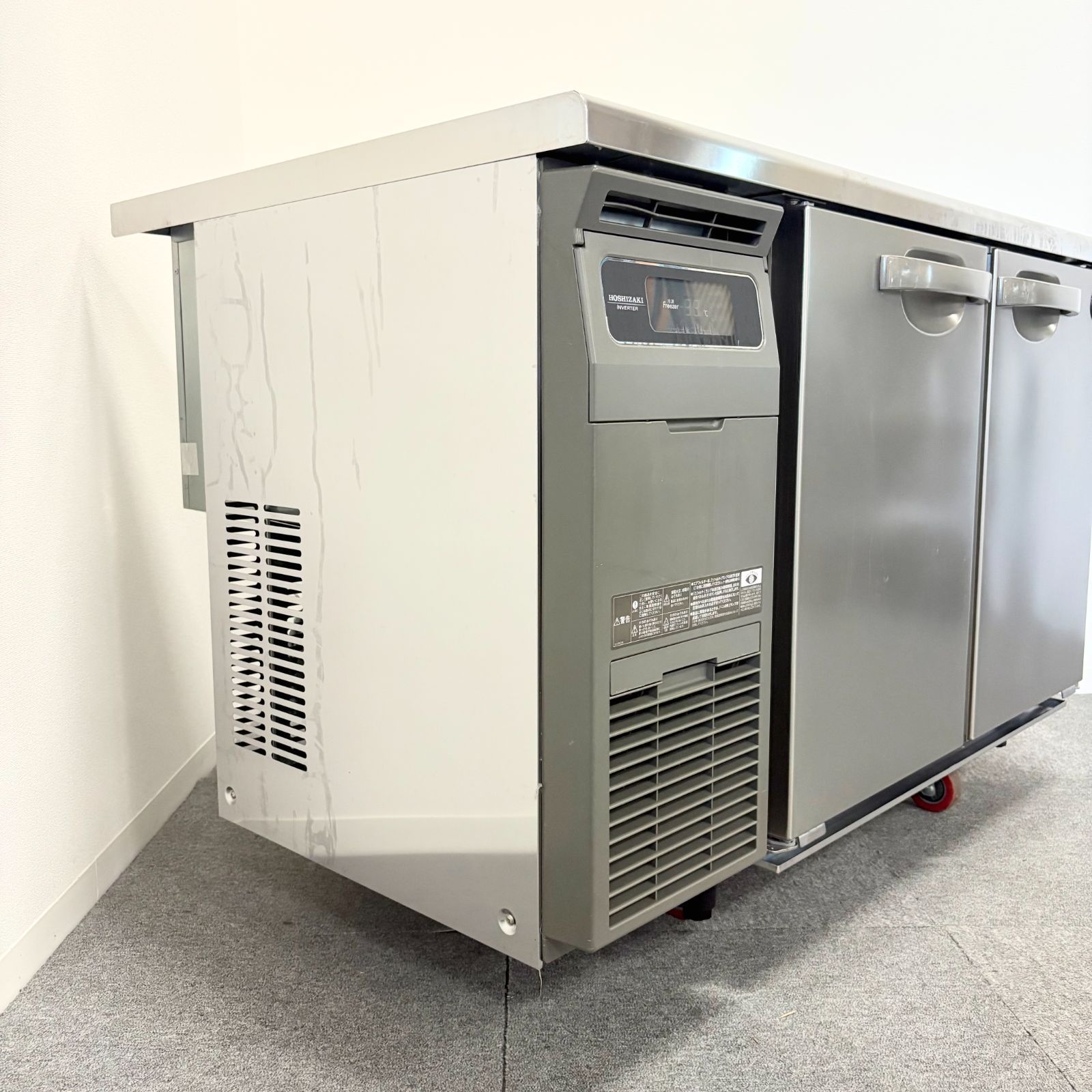 ホシザキコールドテーブル2019年購入美品‼️本日のみタイムサービス 新品】RT-90SDG-1 ホシザキ 冷蔵庫 コールドテーブル