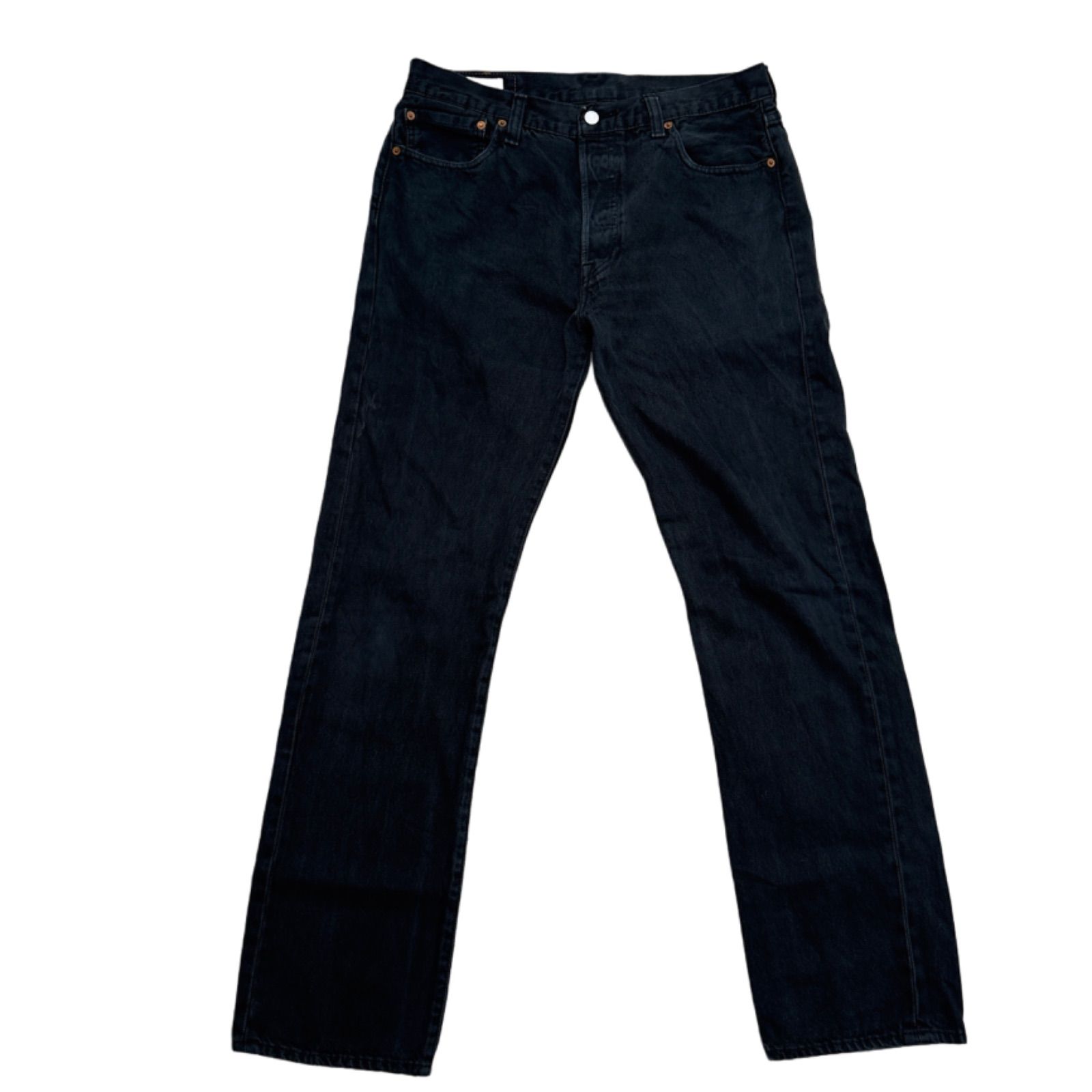 Levi's 501 ストレートデニム W32 L32 ブラウン LEVI`S リーバイス