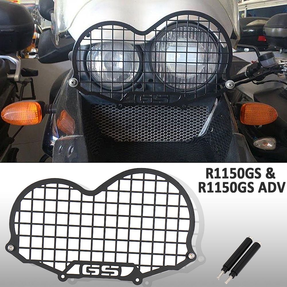 BMW R1150GS|アドベンチャー 純正風 ヘッドライトガード メッシュプロテクター