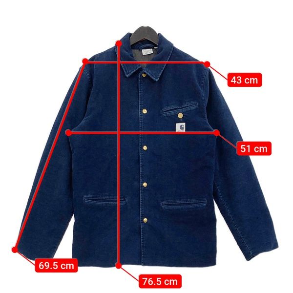 Carhartt ADAM KIMMEL モールスキン ジャケット カバーオール メンズ S