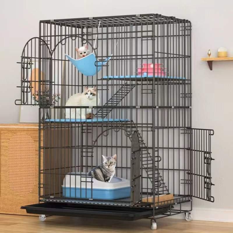 猫ケージ 2段 幅69×奥行48×高さ106cm コンパクト ハンモック Amazon.co.jp: タンスのゲン 猫ケージ 2段 幅69×奥行48×高さ