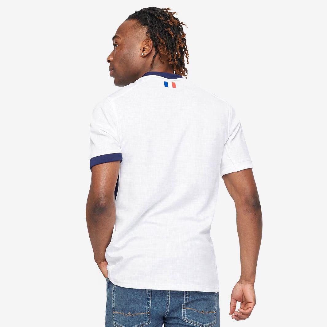 ルコックスポルティフ ラグビー フランス代表 2025 24 オルタネイト ジャージ 白 ホワイト 公式モデル 日本未発売