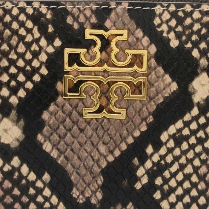 トリーバーチ 長財布 TORY BURCH ブリッテン スネーク エンボス加工  