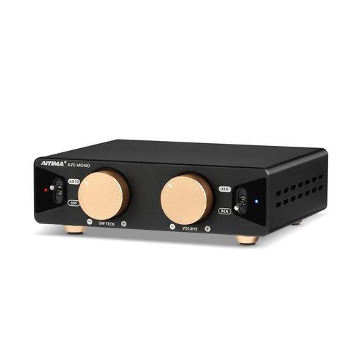 AIYIMAA70MONOTPA3255バランスステレオアンプNE5532300W*1シングルチャンネルアンプXLR|RCA入力対応pffbフルレンジ|ローパスアンプ搭載家庭用ホームシアター