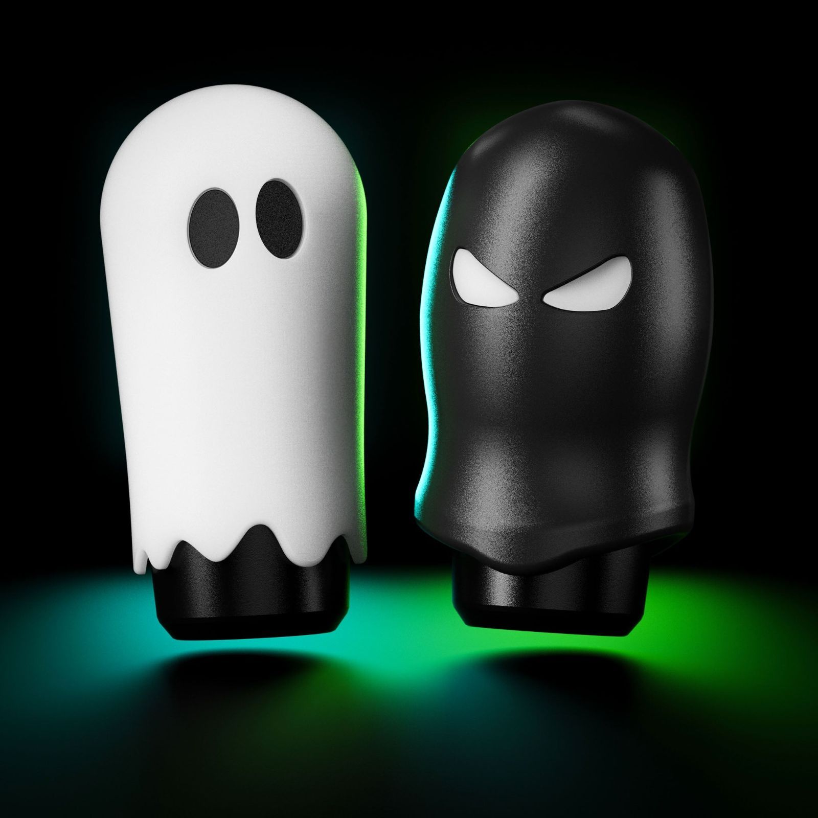 どうぞよろしくお願い致しますライクワイズ  GHOST GHOST ハロウィン限定 おばけシフトノブ