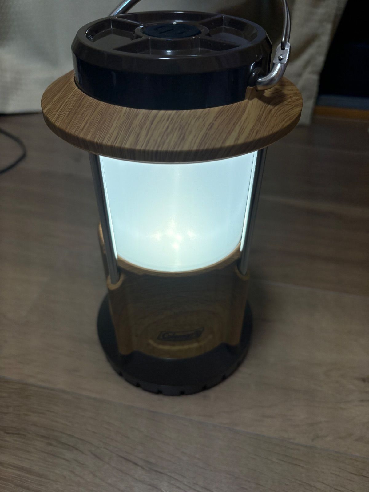 コールマン LED ノスタルジアランタン 美品 コールマン ノスタルジア