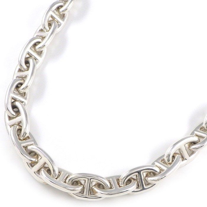 専用 レア HERMES エルメス シェーヌダンクル ネックレス MM 36② HERMES - 激レア HERMES シェーヌダンクル ネックレス MM 36