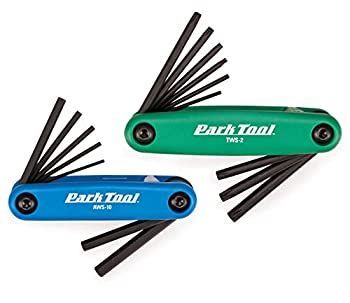 Park Tool FWS-2 折りたたみ自転車レンチセット - 1.5~6mm 六角レンチu0026 T7~T40スタードライバー