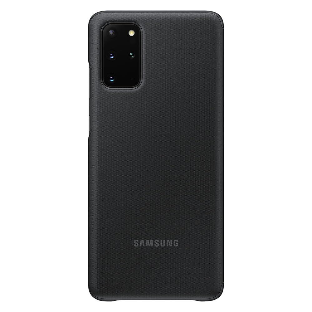 Samsung Galaxy S20 ケース 公式Sビュー フリップカバー EF-ZG985C ブラック シアープレジャー