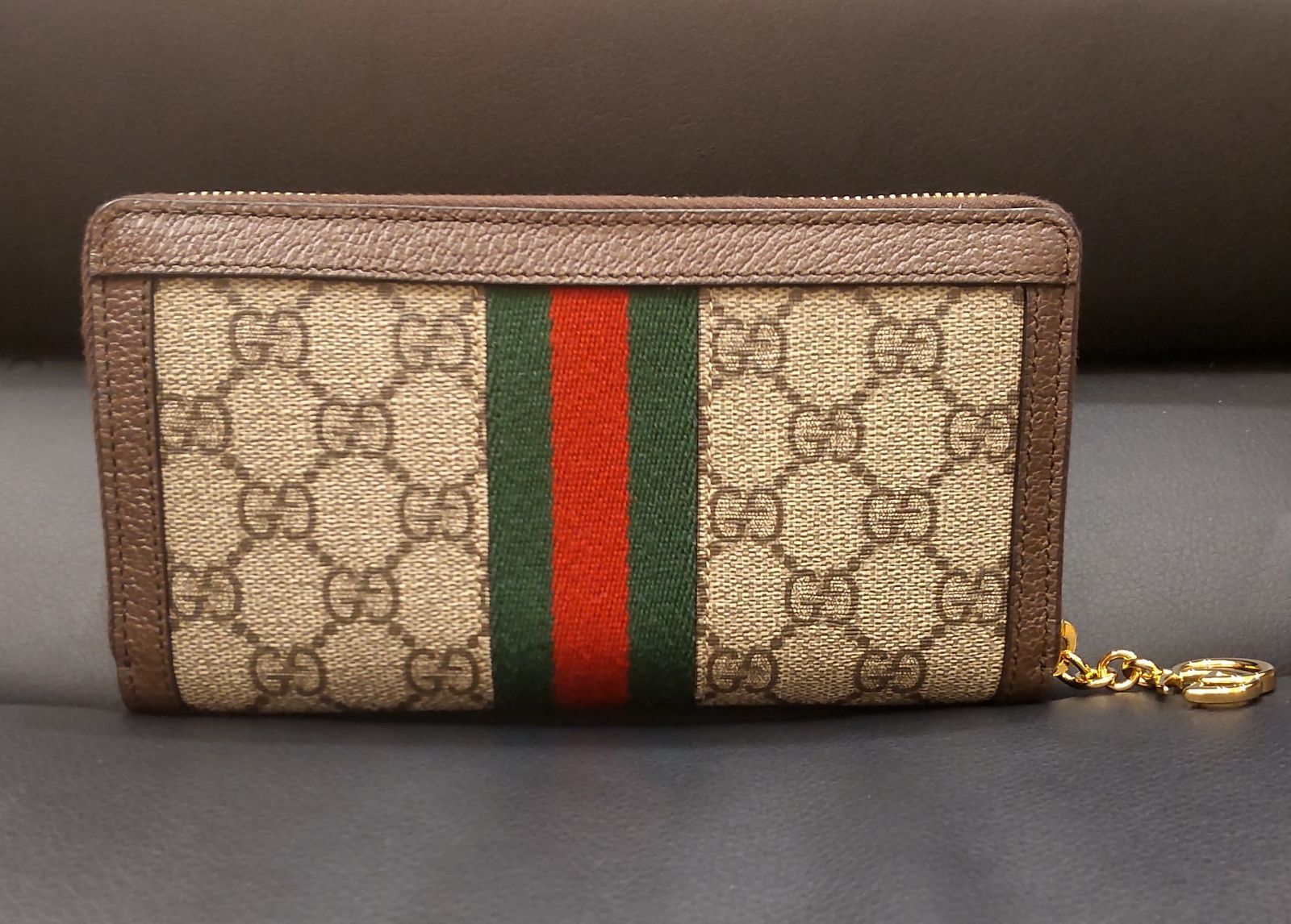 未使用！ GUCCI グッチ GG ジップアラウンドウォレット 長財布