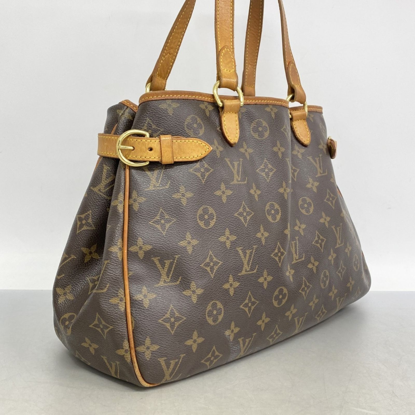 ルイ ヴィトン Louis Vuitton ルイ ヴィトン トートバッグ モノグラム バティニョールオリゾンタル M51154 ブラウンレディース P1445217