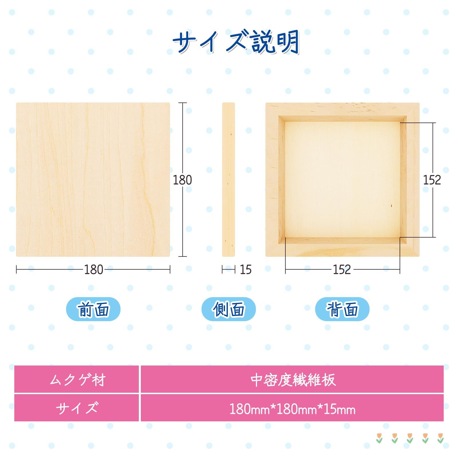 メル、カリ！木枠付きキャンバスアート 即納】HANSILK ウッドキャンバスボード 木製パネル 張り