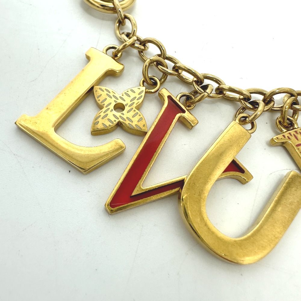 LOUIS VUITTON (ルイヴィトン) ポルトクレイニシャル バッグチャーム