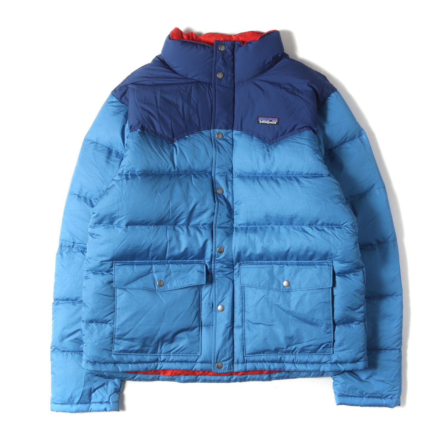 Patagonia パタゴニア ジャケット サイズ:L 00s スリングショット ダウンジャケット Slingshot Down Jacket ブルー  アウター ブルゾン 上着【メンズ】 - メルカリ