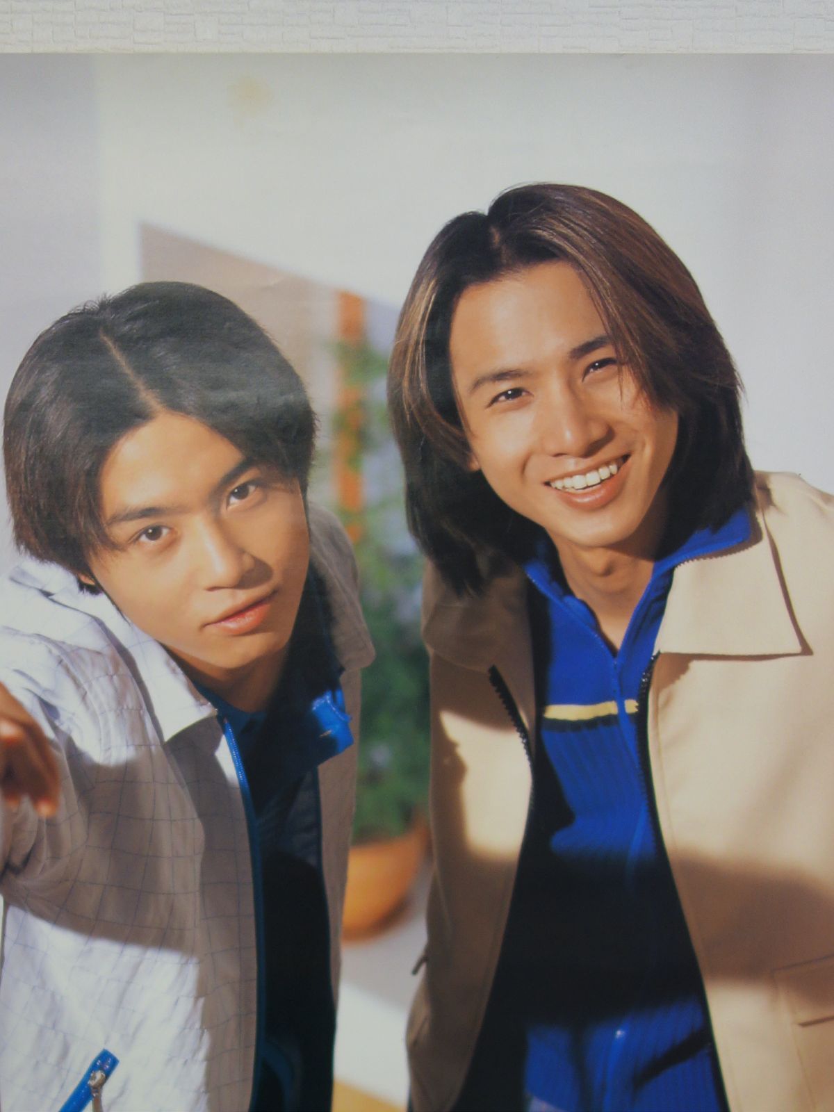 中古】M▽ポスター キンキキッズ KinKi Kids DOMOTO 堂本光一 堂本剛