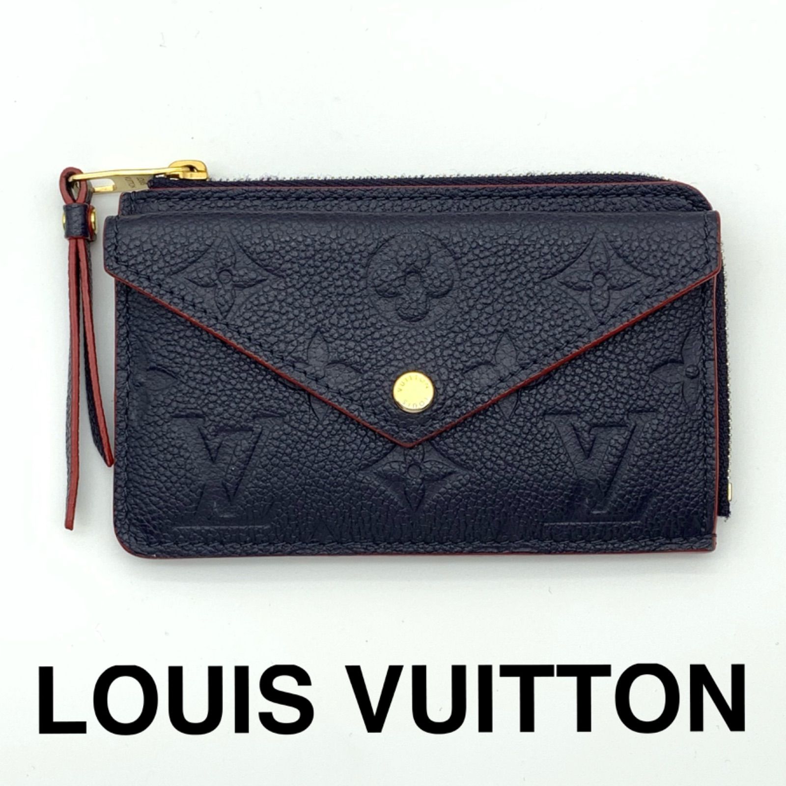 ★超極SSS美品★ヴィトン モノグラム アンプラント ポルトカルトレクトヴェルソ ルイヴィトン LOUIS VUITTON カードケース ポルト カルト レクト