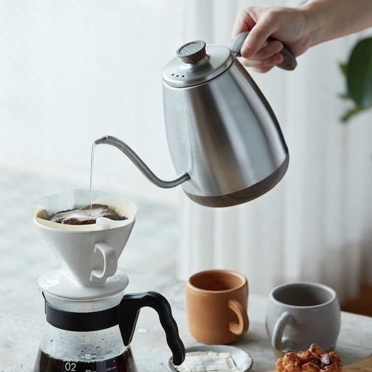 レコルト 温度調節ドリップケトル RTK-1(S) シルバー recolte Temperature Control K・・・ 温度調節ドリップケトル | récolte（レコルト）