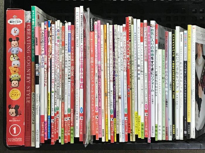 手芸関連本 まとめて 50冊以上 セット パッチワーク ハンドメイド キルト フェルト ドールハウス 刺繍 ソーイング