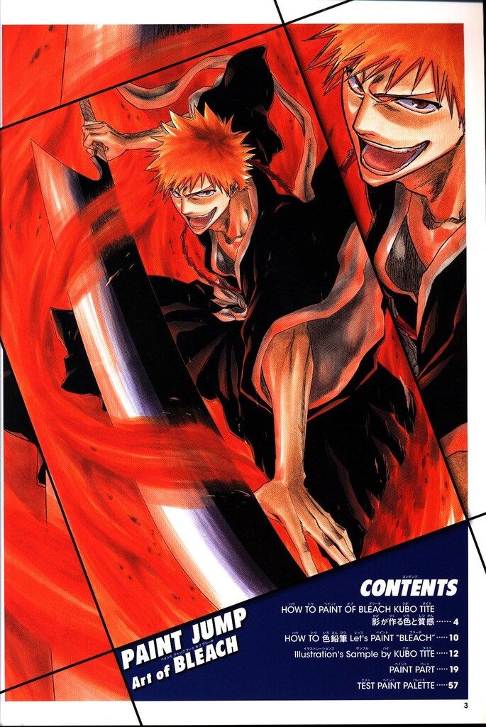 集英社 愛蔵版コミックス 久保帯人 PAINT JUMP Art of BLEACH