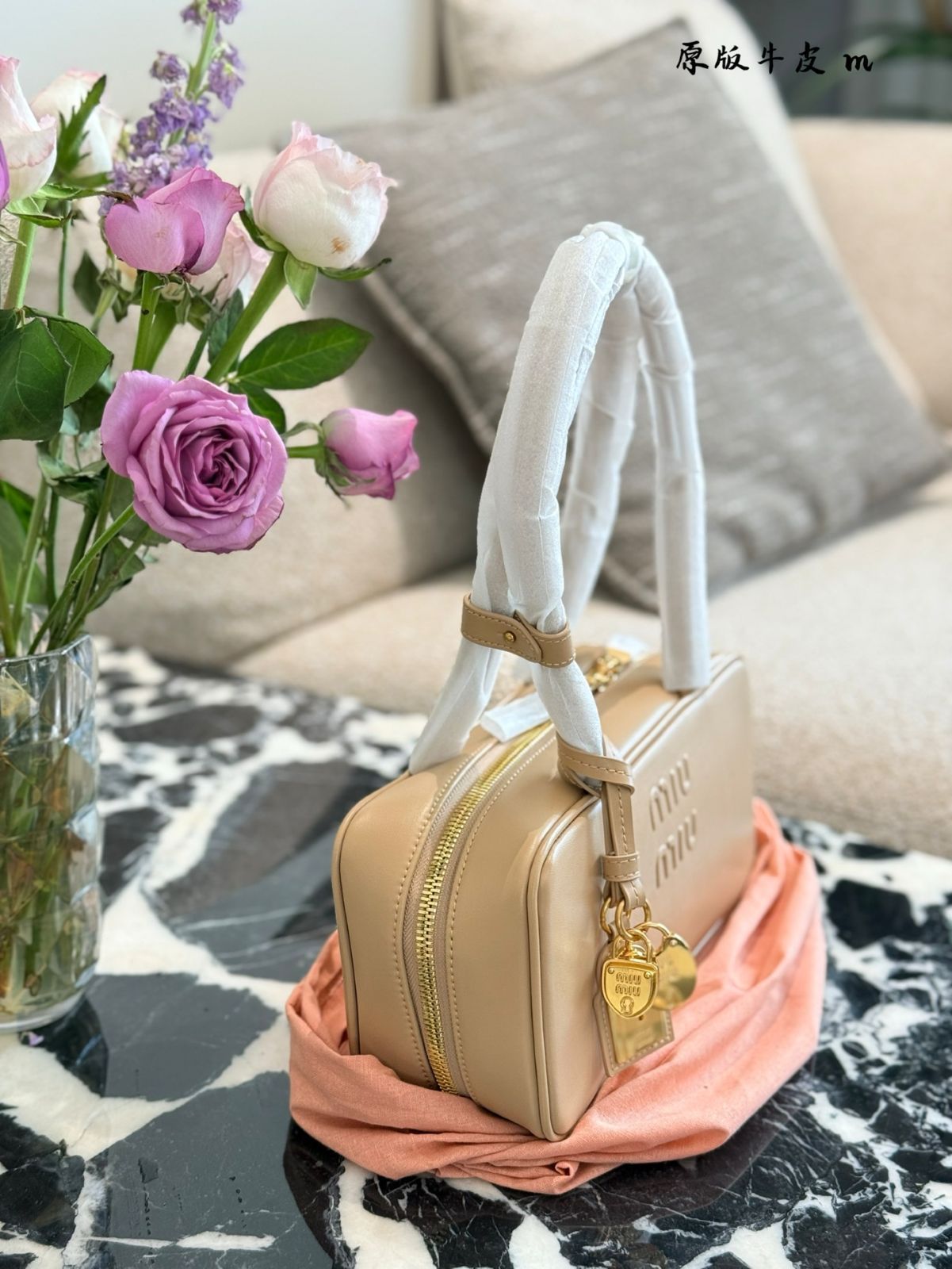 miuさま 専用 今日特価】Miu Miu Limited Edition Bowling Bag ミュウミュウ