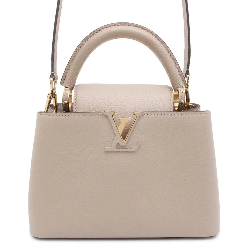 ルイヴィトン カプシーヌBB LVロゴ トリヨンレザー 2way ハンドバッグ 2025年最新】ルイヴィトン LOUIS VUITTON カプシーヌBB 2WAY
