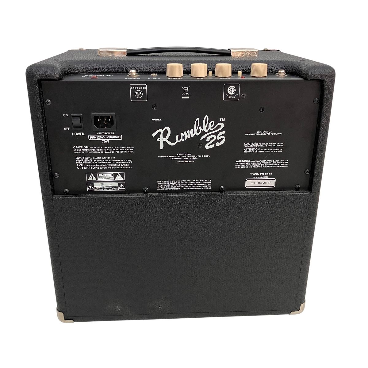 Rumble25 ベースアンプ