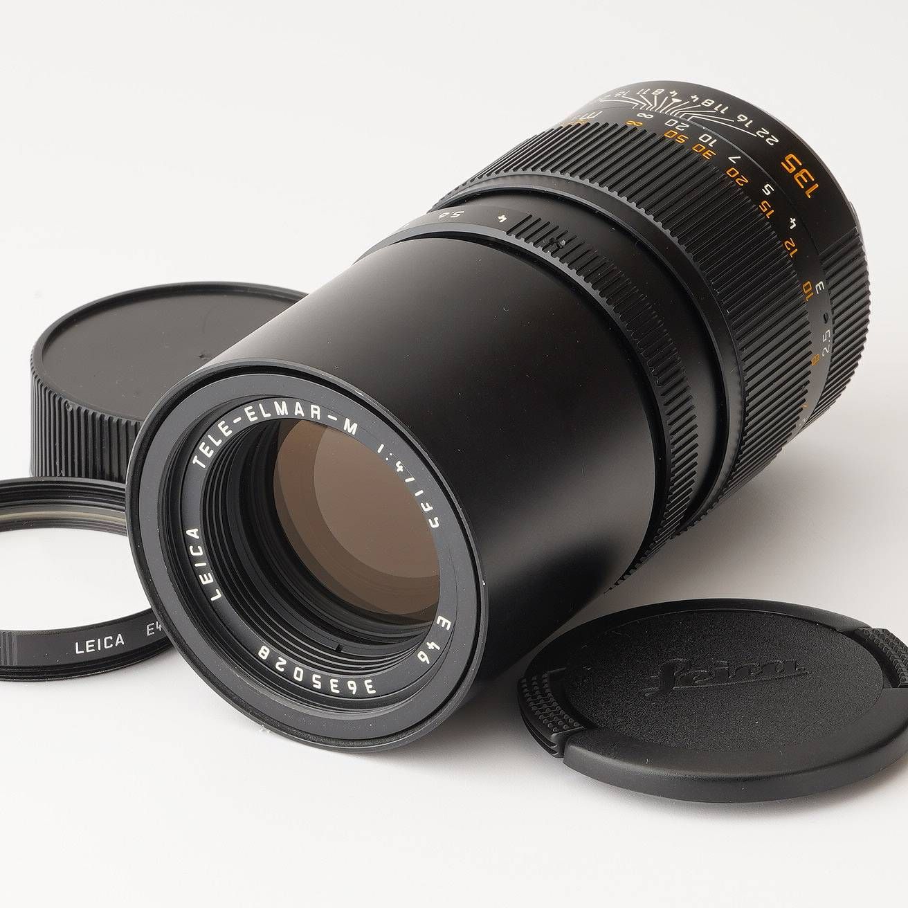 【希少美品 E46】LEICA ライカ TELE-ELMAR M 135mm 中古】Leica ライカ TELE ELMAR-M 135mm f/4 E46 希少品 | 中古