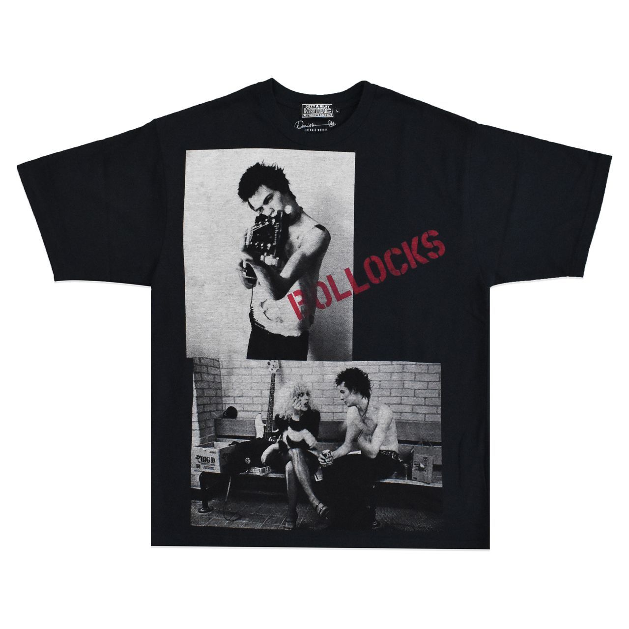 HYSTERIC GLAMOUR ヒステリックグラマーDENNIS MORRIS / SID AND NANCY Tシャツ ブラック シド・ヴィシャス  ナンシー パンクロック - メルカリ