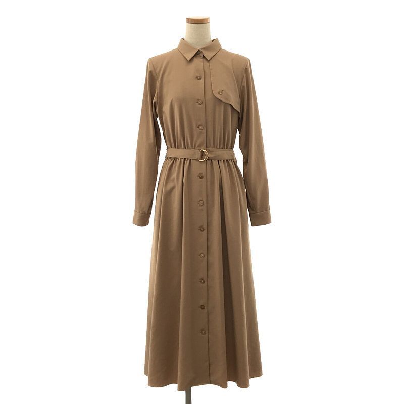 【美品】クレストブリッジ エアリー ツイル トレンチ ドレス 美品】 BLUE LABEL CRESTBRIDGE / ブルーレーベル・クレストブリッジ