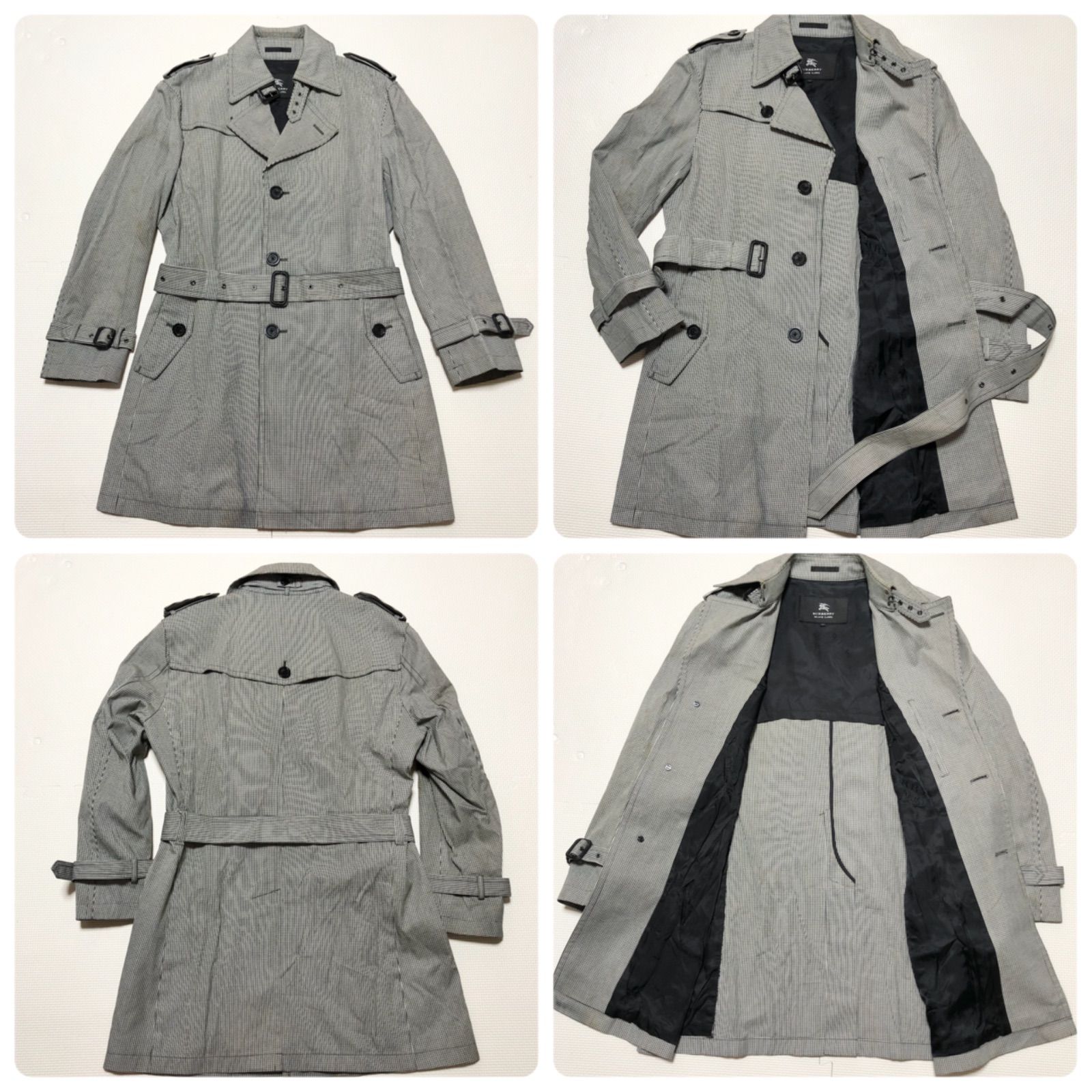 【とりさん専用】Burberry Black Label Spring Coat 春秋コート》BURBERRY Black Label(楽天市場】【本物保証】 超