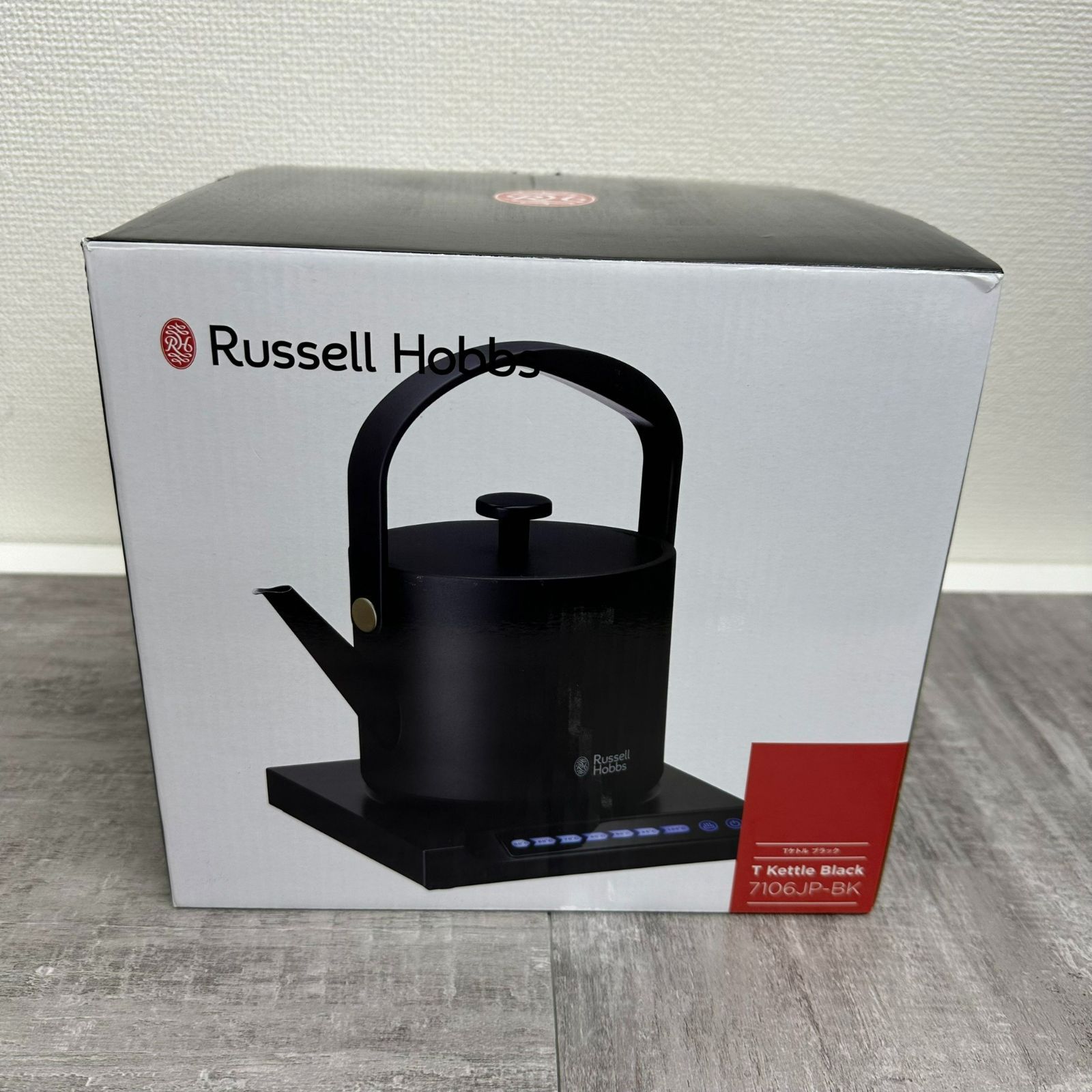 新品・未使用品】 Russell Hobbs Tケトルブラック 7106JP-BK - メルカリ