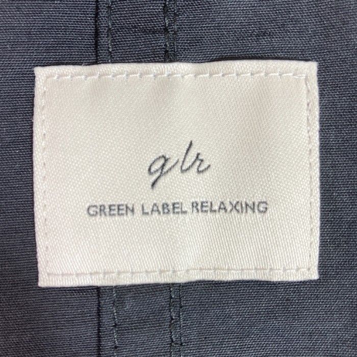 ★green label relaxing グリーンレーベルリラクシング キルト ライナー付き フード ブルゾン マウンテンパーカー 3625-139-1844 ブラック sizeXS