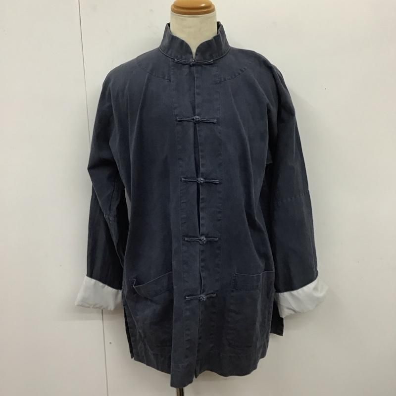 USED 古着 ジャケット、上着 ジャケット、ブレザー チャイナ服 カジュアルジャケット 長袖ジャケット ロングジャケット