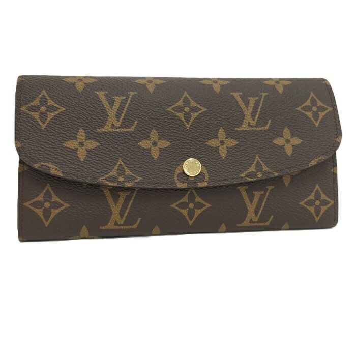 LOUIS VUITTON 二つ折り長財布 ポルトフォイユ エミリー モノグラム フューシャ M60697