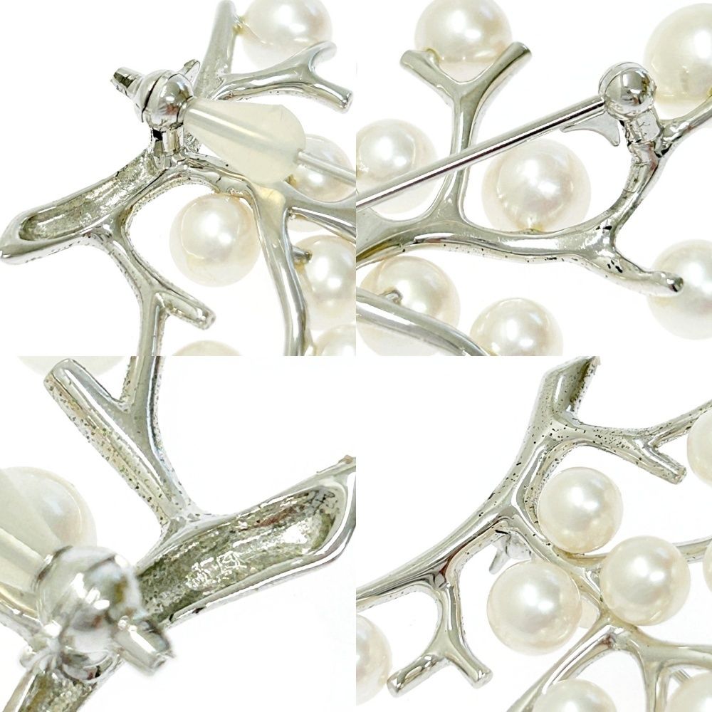 ミキモト ブローチ シルバー パール レディース MIKIMOTO 中古】MIKIMOTO ミキモト シルバー パール ブローチ セット