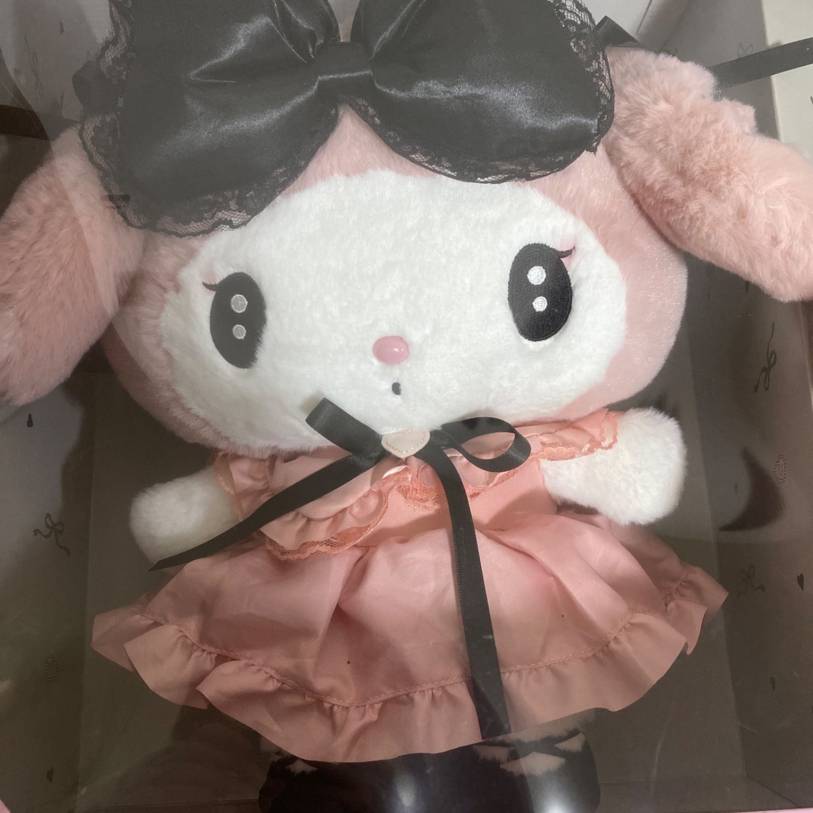 レアな商品】真夜中のメロクロ マイメロディ ぬいぐるみ バッグ レアな商品】真夜中のメロクロ マイメロディ ぬいぐるみ バッグ