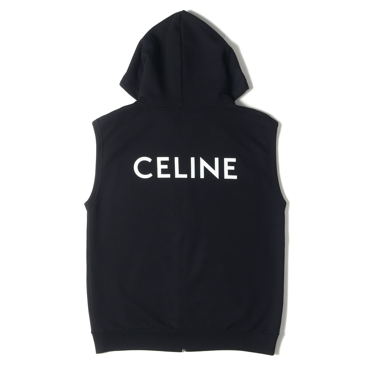 美品 CELINE セリーヌ パーカー サイズ:XL 21SS バックロゴ スリーブ