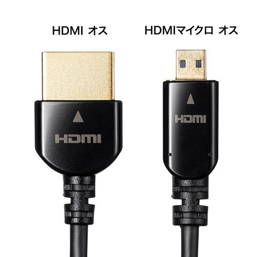 イーサネット対応ハイスピードHDMIマイクロケーブル
