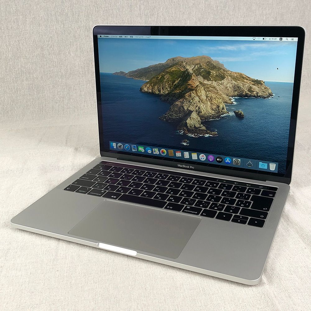 【本体のみ】Apple MacBook Pro (13インチ， 2019， Thunderbolt 3ポート x 2)【Touch Bar・i5・8GB・256GB】A2159 EMC3301/LT-240973（203441）
