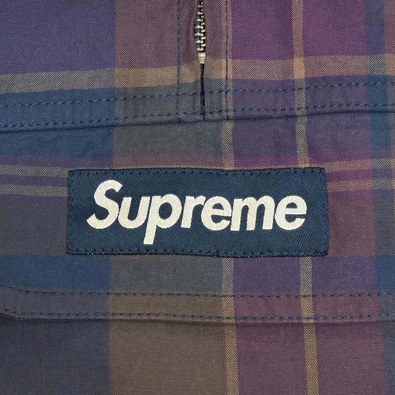 国内正規 SUPREME 24SS Cotton Utility Anorak Jacket チェック ...