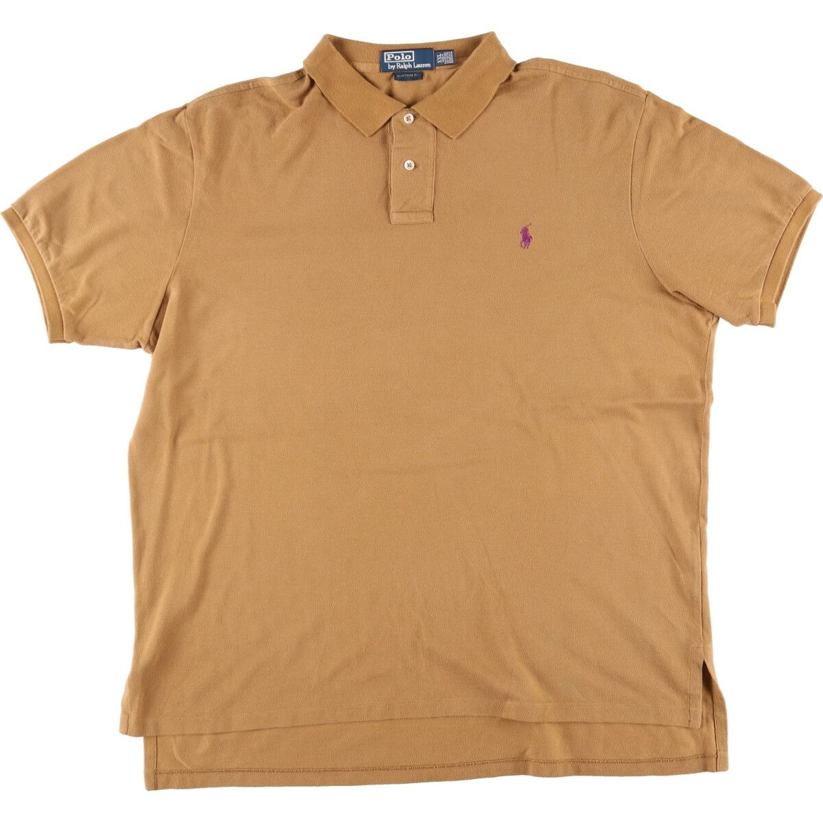 古着 ラルフローレン Ralph Lauren POLO by Ralph Lauren CUSTOM FIT 半袖 ポロシャツ メンズXXL/eaa461175