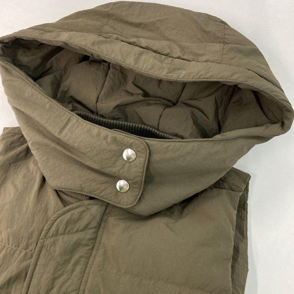 HAKUU/ハクウ 別注 MID/L ダウンベスト　ベージュ Plage HAKUUハクウ 別注MID/L ダウンベスト（プラージュ Plage
