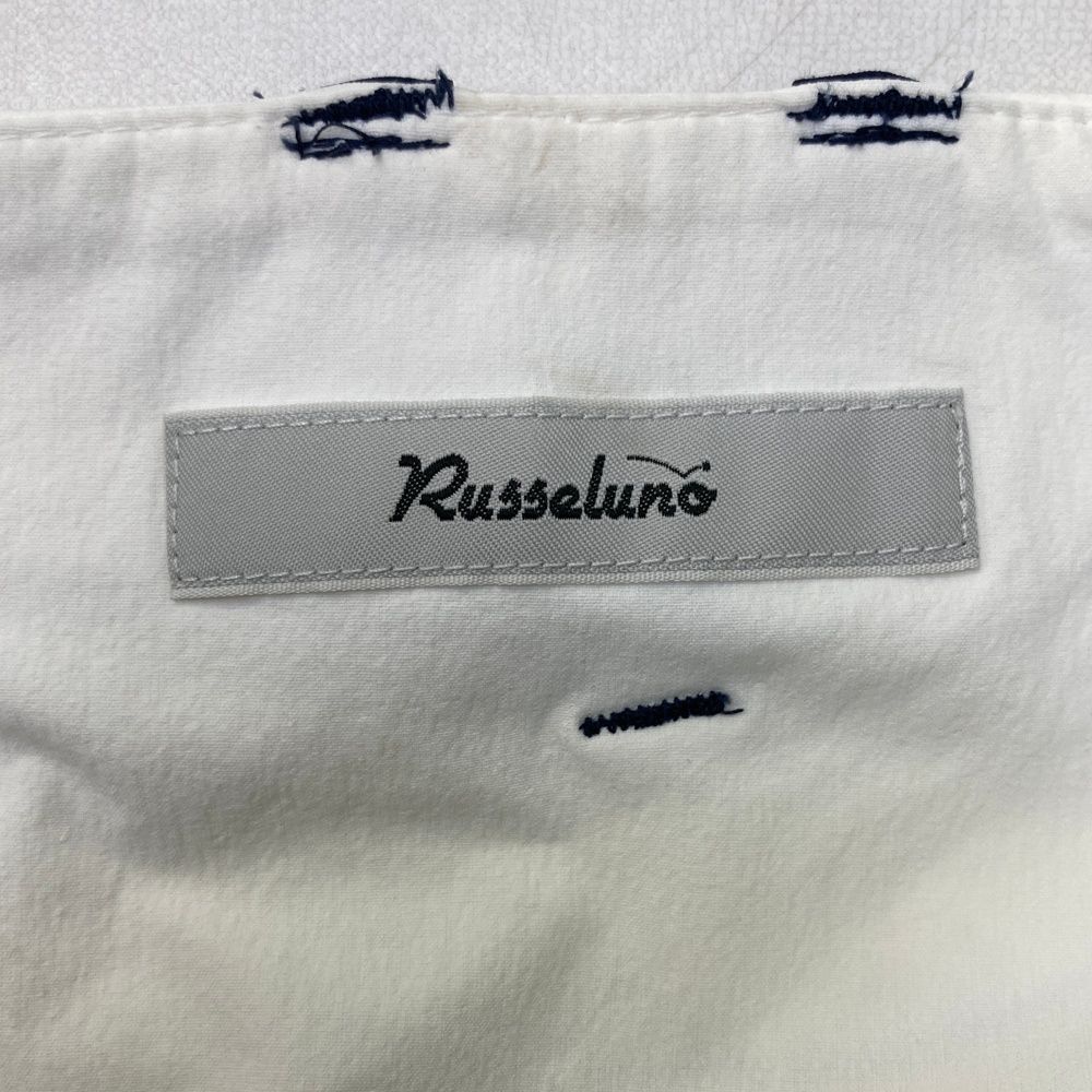 サイズ：5 RUSSELUNO ラッセルノ 裏地付き ストレッチロングパンツ