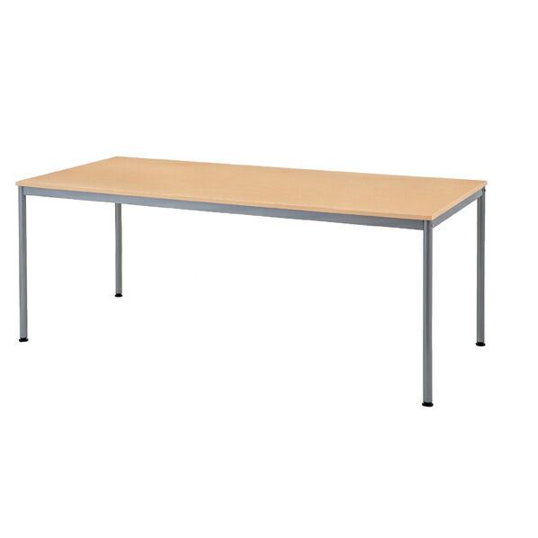 ミーティングテーブルW180×D80cm ナチュラル 61-554-89-4 WWW_NOITHATQUANGTHANH_NET