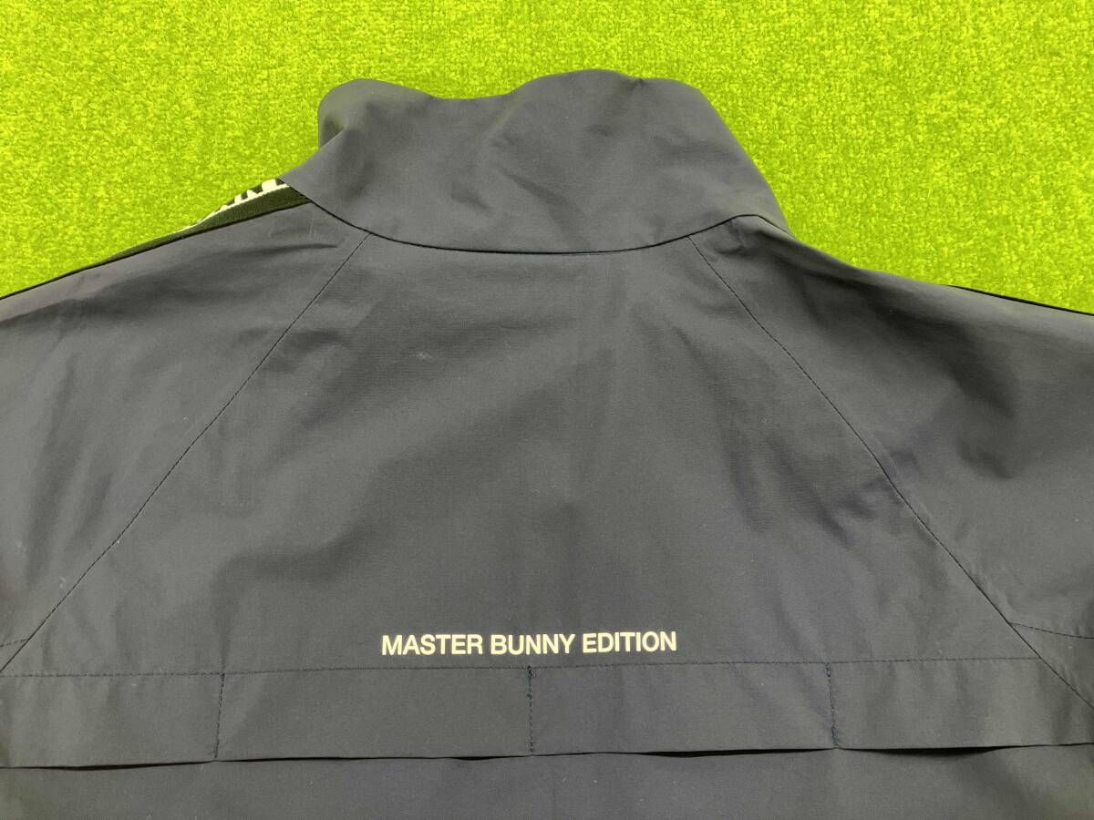 マスターバニーエディション　ゴルフ　セットアップ　ジャケット　パンツ　黒色　0 マスターバニーエディション ゴルフ セットアップ ジャケット